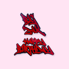 Double Acrylic Topper