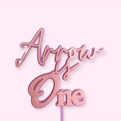 Double Acrylic Topper