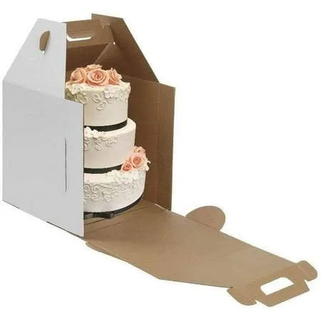 16” x 16” x 18” tall cake box