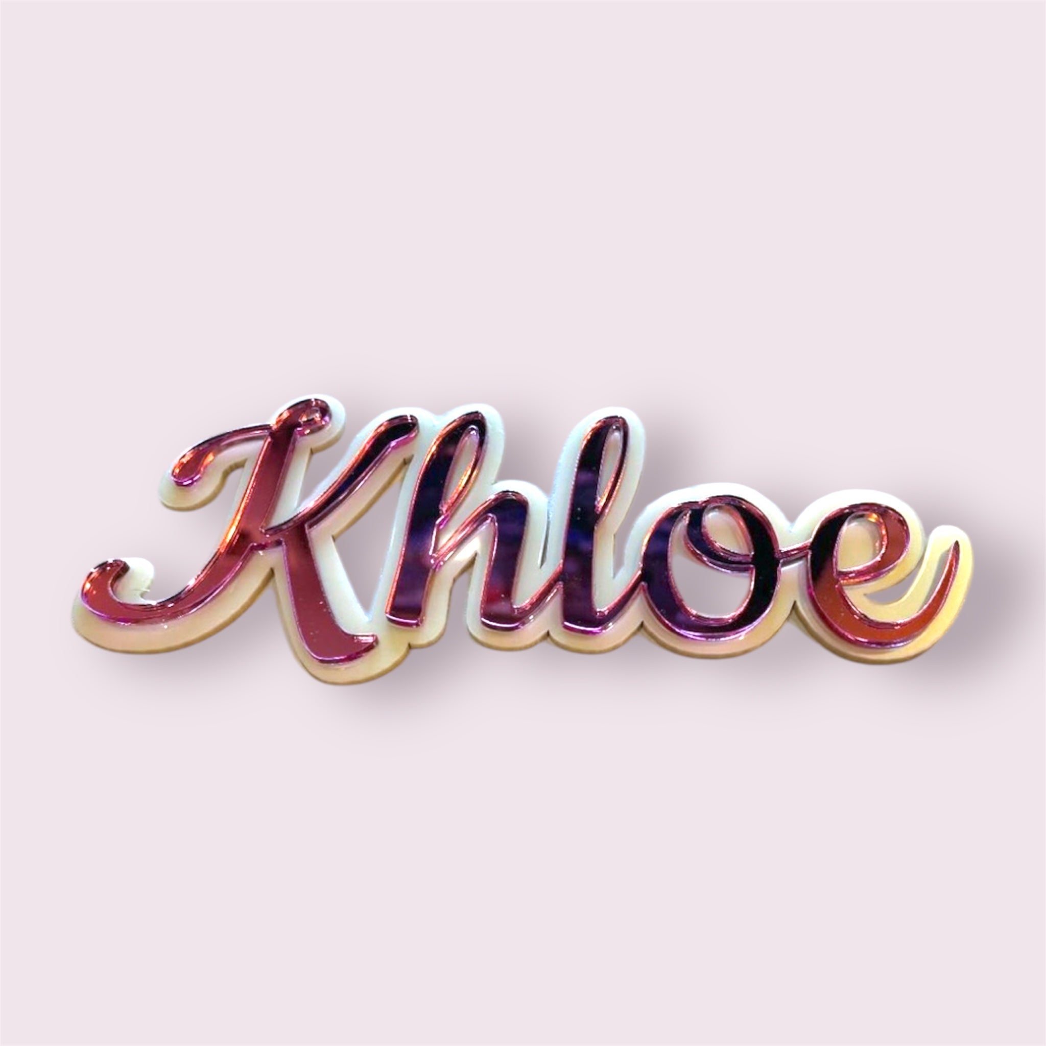 Double Acrylic Topper