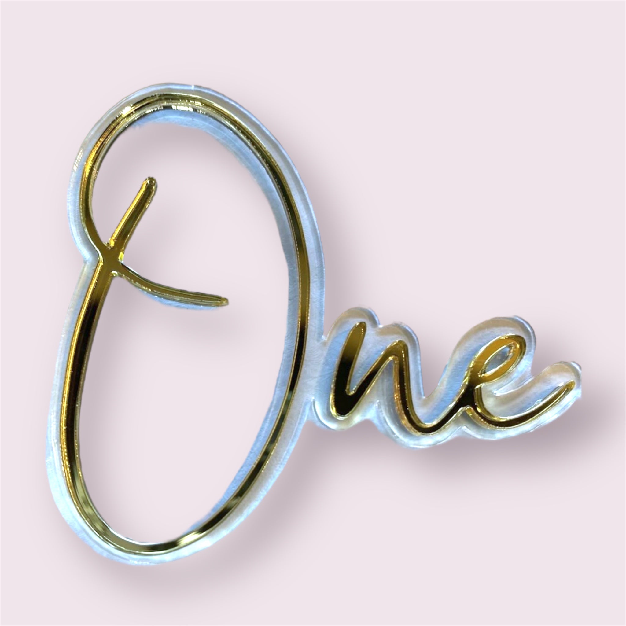 Double Acrylic Topper