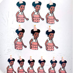 Cardstock Cupcake Toppers 1 dz