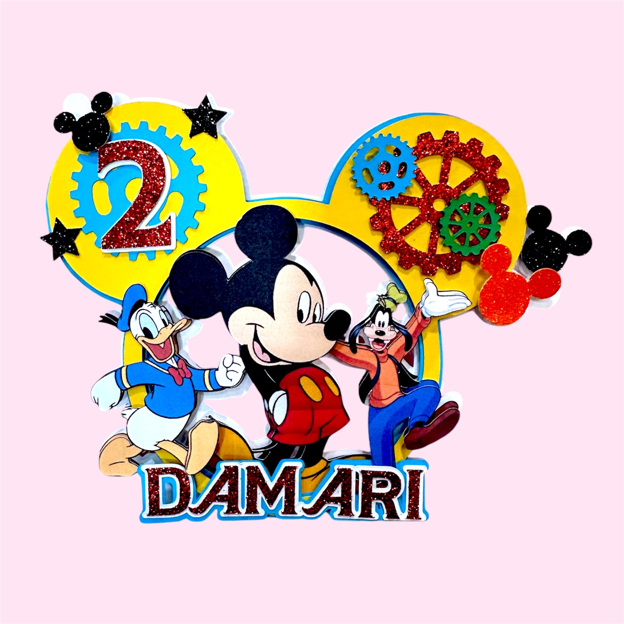 3-D Cardstock Topper