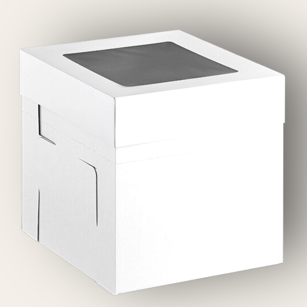 12” x 12” x 12” tall cake box