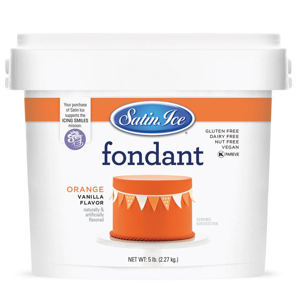 Orange satin 5 lb