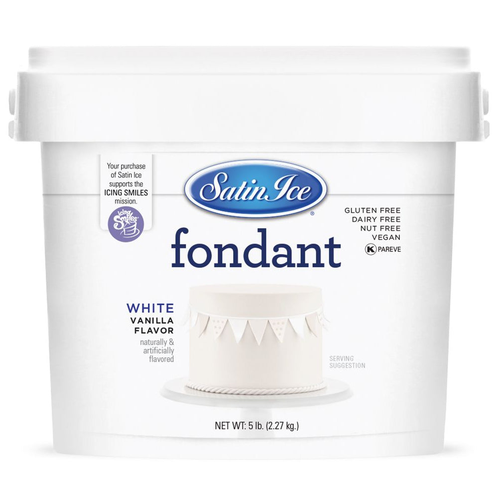 White satin 5 lb
