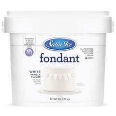 White satin 5 lb